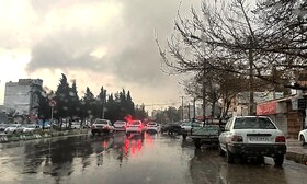 وضع هوا از بارش باران تا کاهش ۸ تا ۱۲ درجه‌ای دما