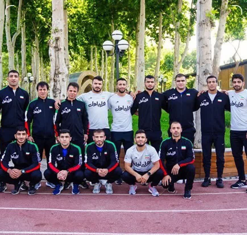 تیم کشتی فرنگی ایران قهرمان شد