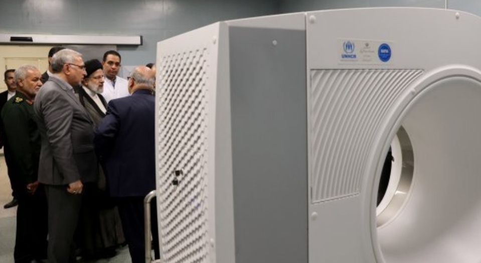 بازدید رئیس‌جمهور ازکلان بیمارستان غدیر