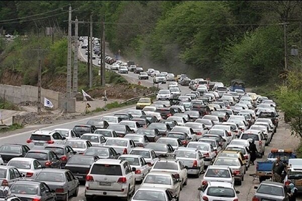 رییس پلیس راه کشور خبر داد: ترافیک سنگین در چالوس