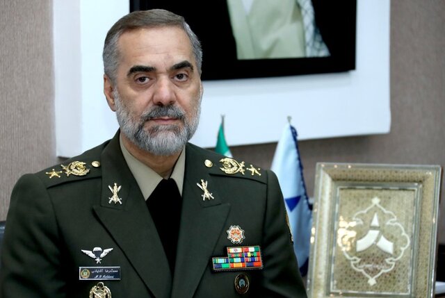 پیام وزیر دفاع برای همتایانش به مناسبت سال نو میلادی