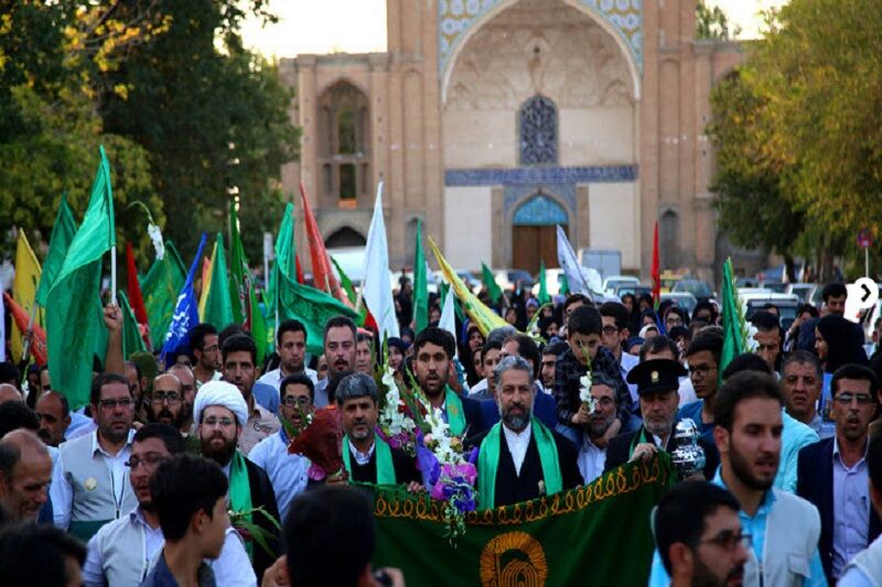برگزاری جشن‌ دهه کرامت از میدان ولیعصر تا هفت‌تیر