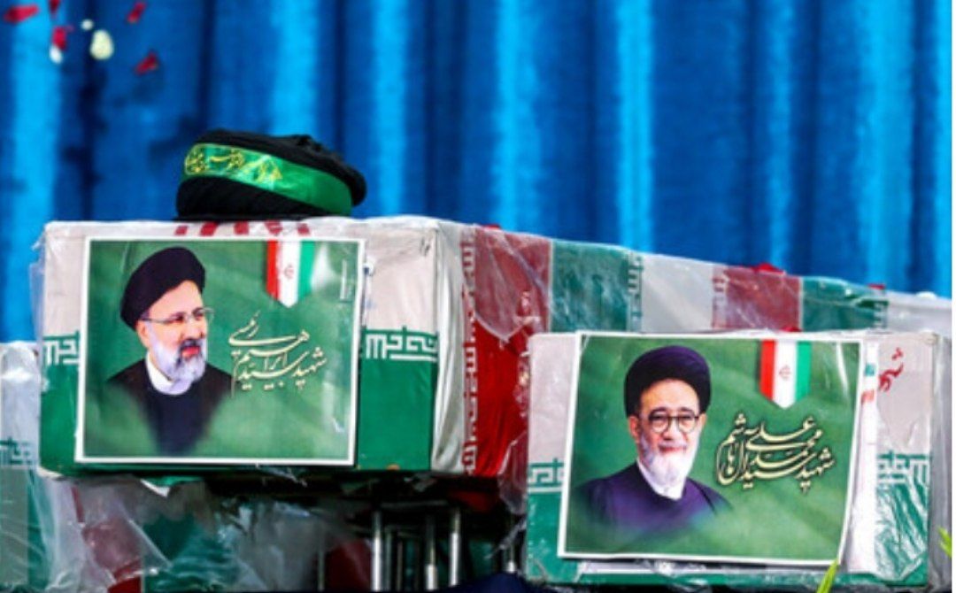 پیکر شهید جمهور آیت‌الله رئیسی وارد مشهد شد