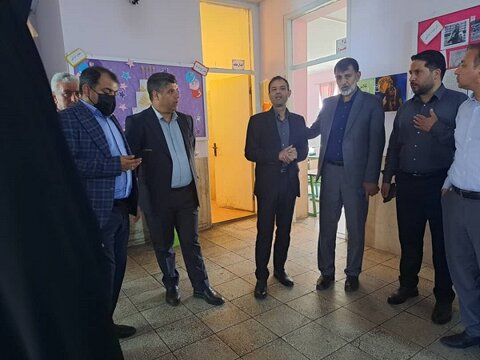 مشکلات مدرسه شهدای شهرداری پیگیری و رفع شد