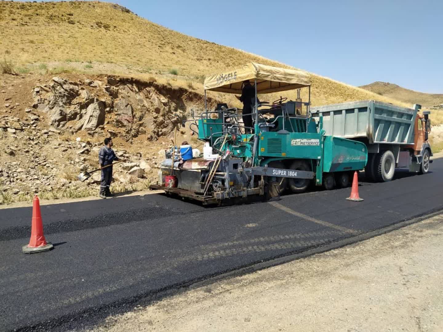 اجرای ۴ پروژه راه روستایی درطالقان با اعتباری بالغ بر ۸۳ میلیارد تومان