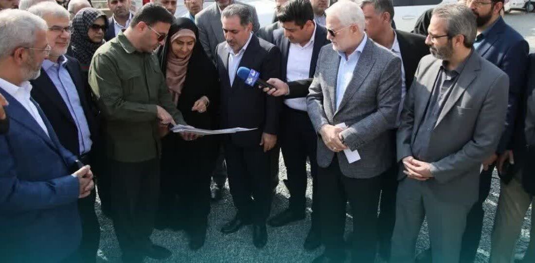 بازدید وزیر راه و شهرسازی از احداث مرتفع‌ترین پل ایران و غرب آسیا