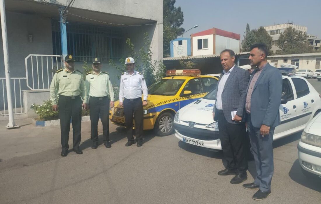 آیین رونمایی از خودروی مکانیزه ثبت تخلفات
