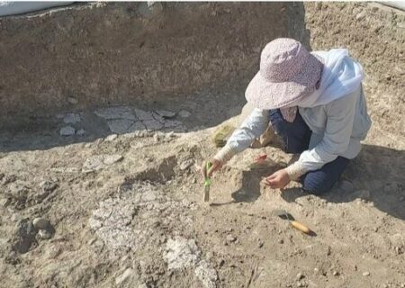 کشف شواهدی از پخت اولیه گچ در غرب ایران