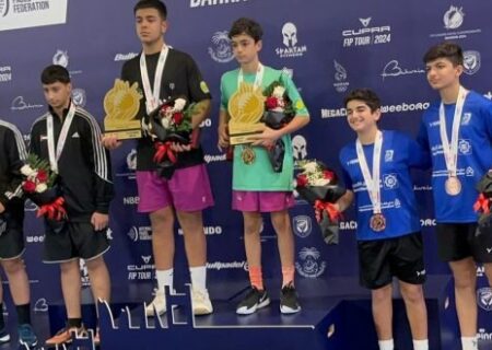 قهرمانی و نایب قهرمانی پدل ایران در قهرمانی رده سنی آسیا
