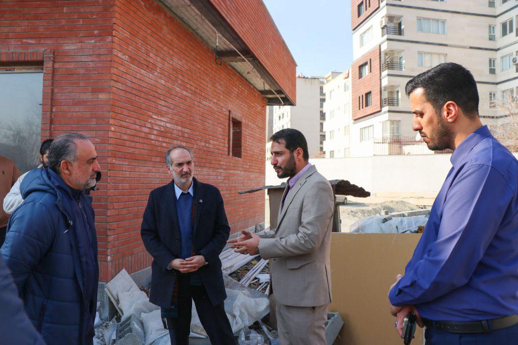 بازدید سرمربی تیم ملی جوانان کشور از مجموعه ورزشی جوان فردیس