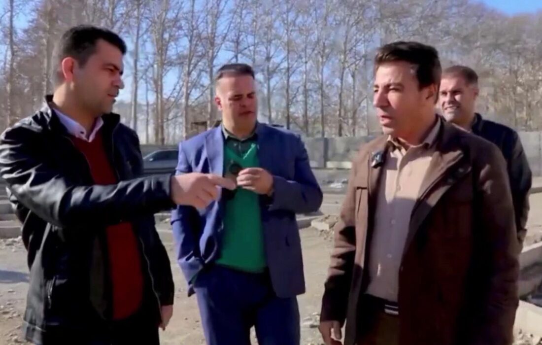 بازدید  شورای اسلامی ،شهردار و معاونین مشکین دشت از پروژه های آماده بهره برداری
