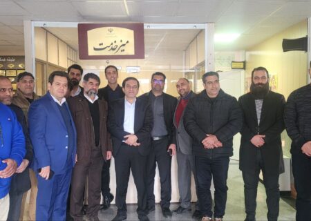 دیدار رئیس هیئت رزمی استان البرز با سرپرست ورزش و جوانان