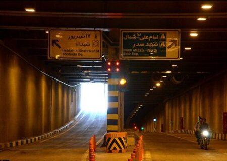 تونل امیرکبیر امشب مسدود است 
