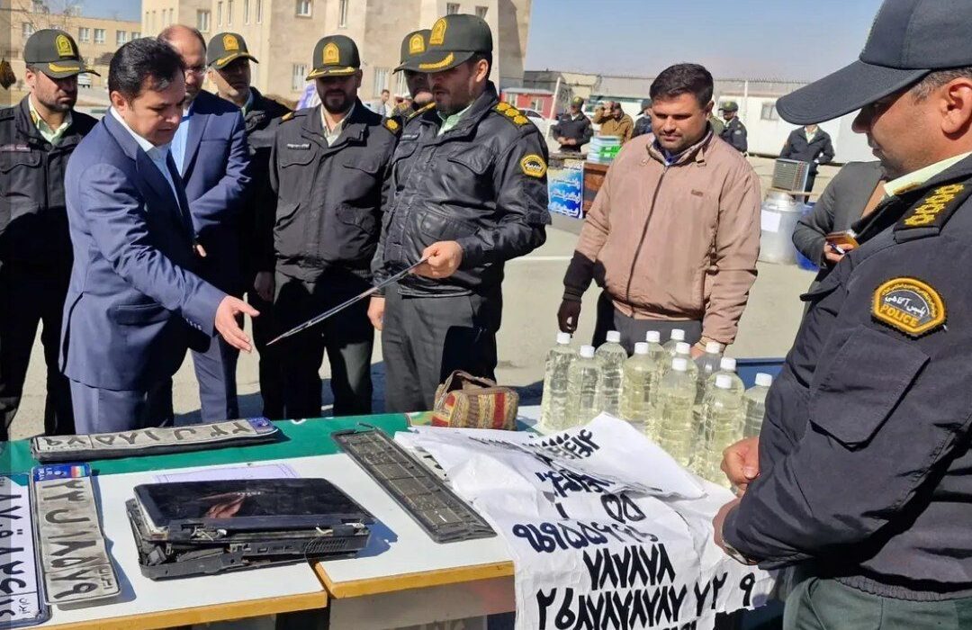 سارقان و مالخران در دام حافظان امنیت افتادند.