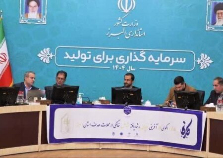 برگزاری نشست تخصصی توسعه مشاغل خانگی محلات هدف استان البرز برگزار شد