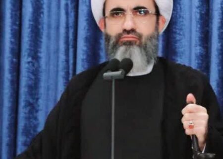 امام جمعه نظرآباد: تنها راه مقابله با دشمن، ایستادگی و مقاومت است