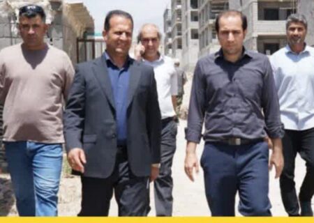 حرکت بدون توقف قطار نهضت ملی مسکن در مهستان