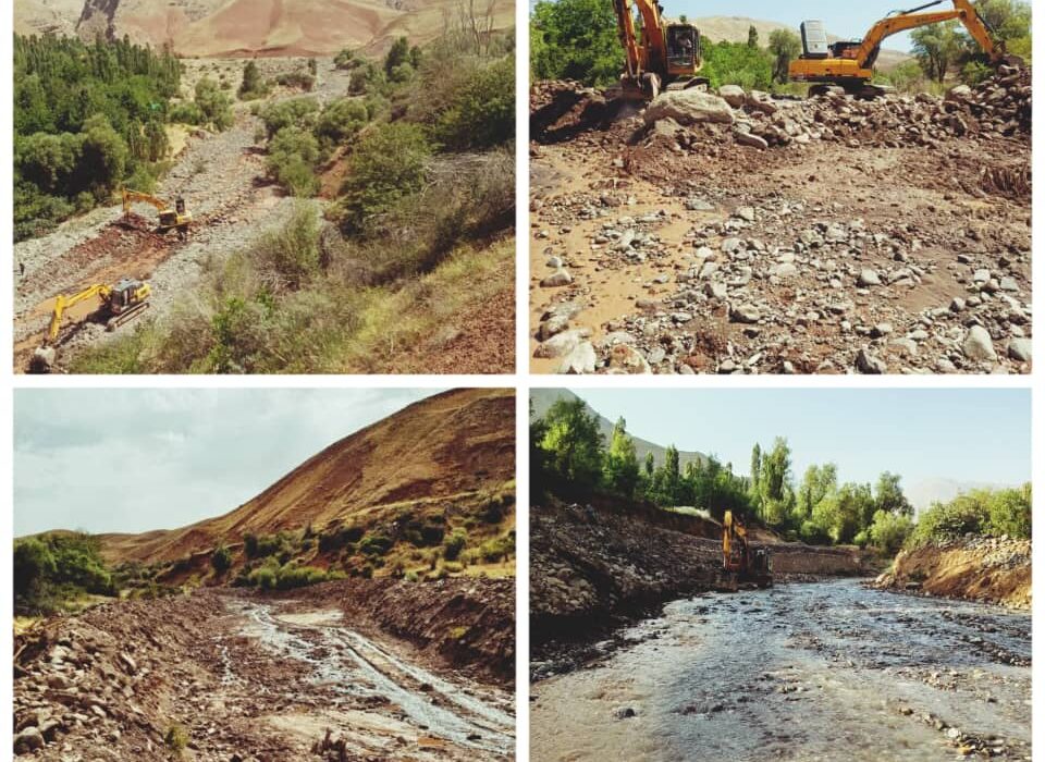 پاکسازی سرشاخههای شاهرود به بالادست رودخانه کویین رسید