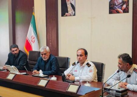 نشست مشترک بازنشستگان و داوطلبان آتش‌نشانی قزوین 