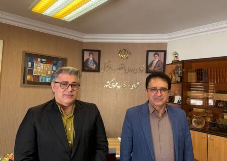 دیدار اکبرحیدری با دبیر شورای فرهنگ عمومی کشور