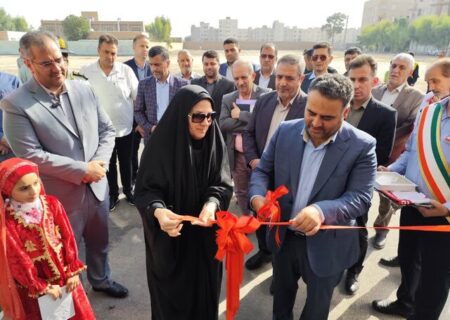افتتاح سرای محله آپادانا در قرچک
