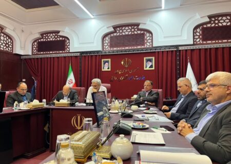نشست مشترک وزیر امور اقتصادی و دارایی در استانداری گلستان  