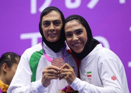 خواهران منصوریان نقره داغ شدند