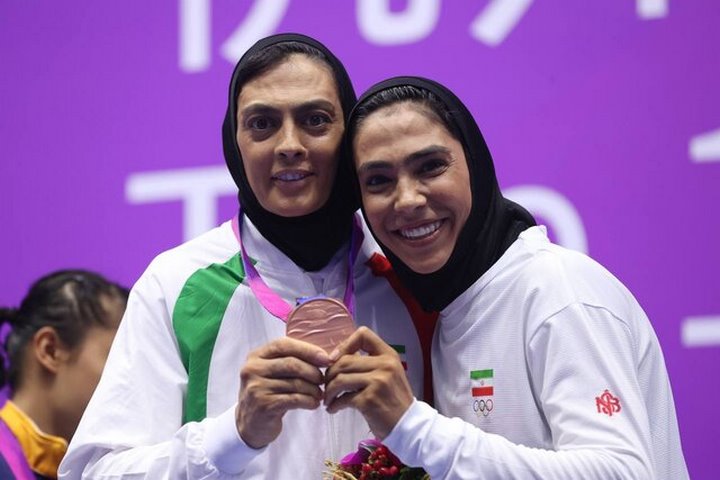 خواهران منصوریان نقره داغ شدند