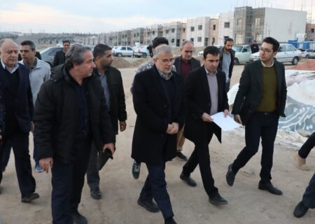 بازدید استاندار البرز از مسکن مهر ماهدشت