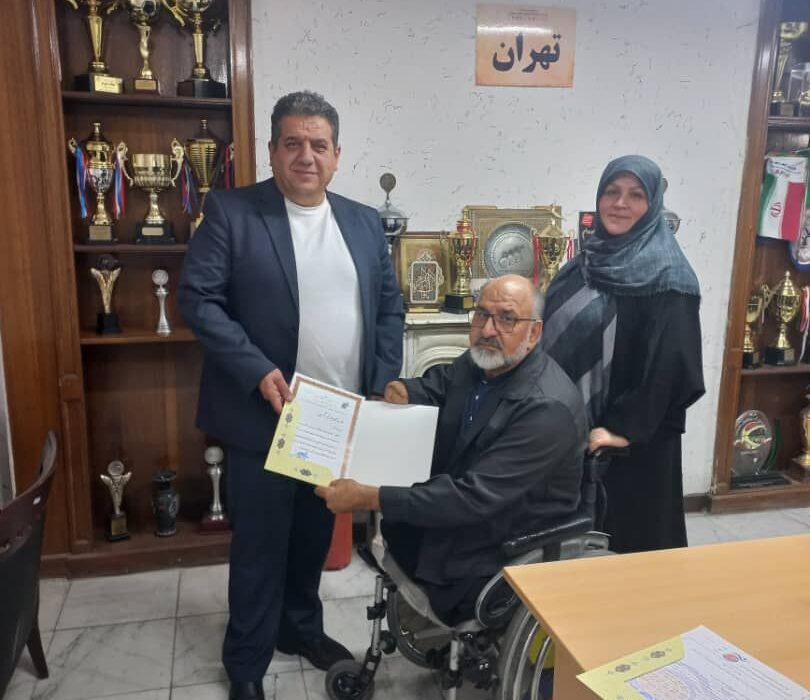 مهندس شکریان رییس هیئت جانبازان شهرستان قدس شد