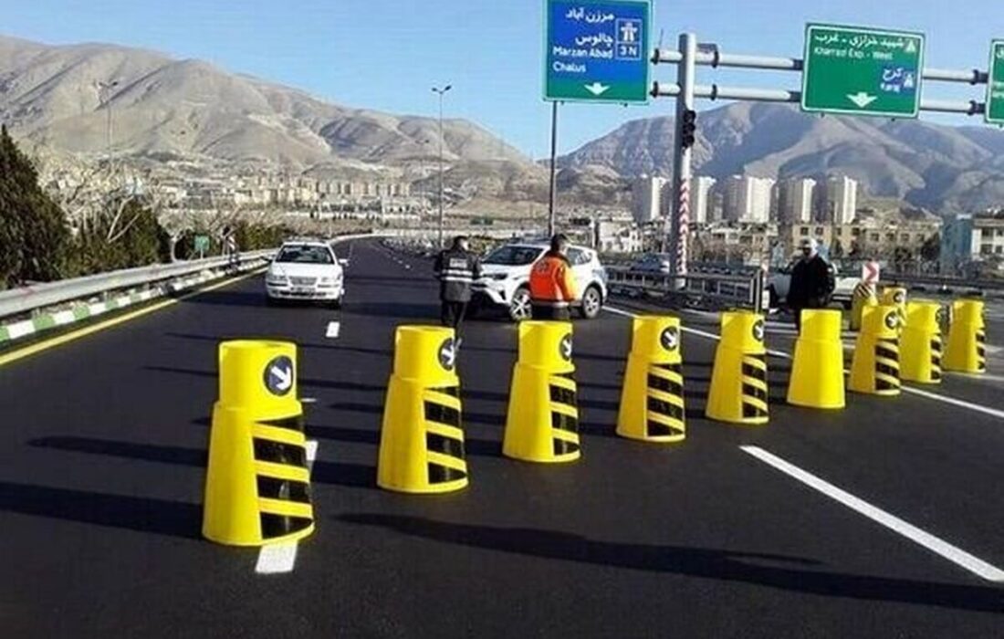 چالوس بسته شد