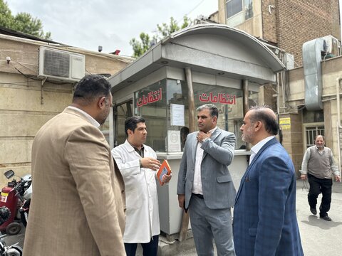 ترافیک سنگین در اطراف بیمارستان شهید رجایی کرج رفع شود