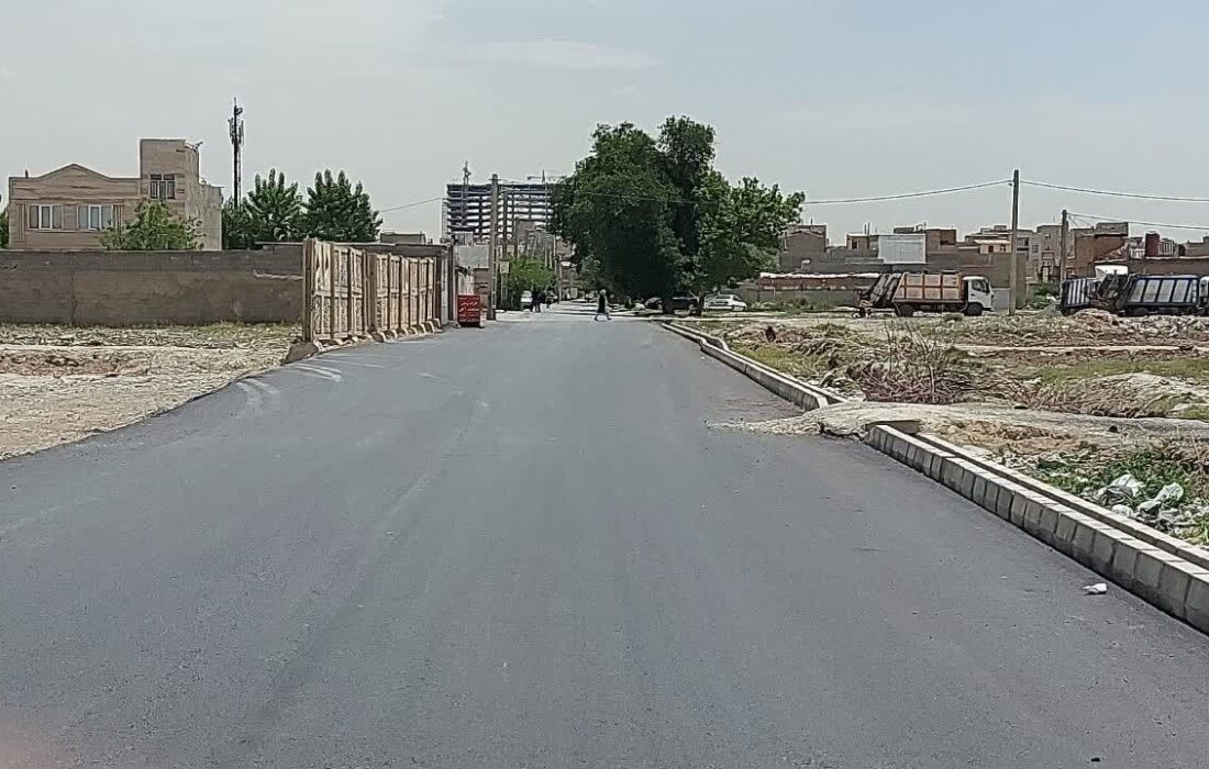بازگشایی و آسفالت خیابان سوم غربی مهرشهر پس از سالها مطالبه مردمی