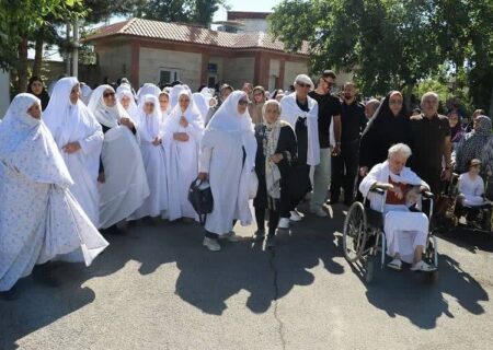  استشمام عطر بندگی و مهربانی در آسایشگاه خیریه کهریزک البرز