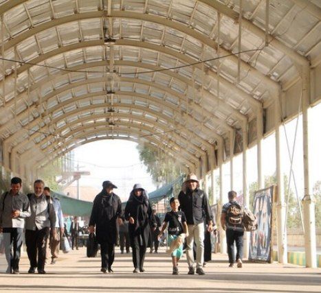 مرز خسروی برای میزبانی از زوار اربعین آماده‌تر می‌شود