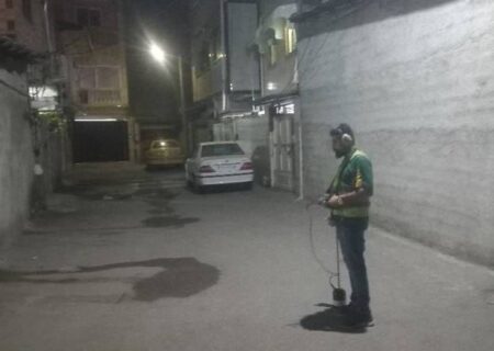 نشت‌یابی ۲۸۸۰ کیلومتر از زیرساخت‌های آبرسانی در البرز 