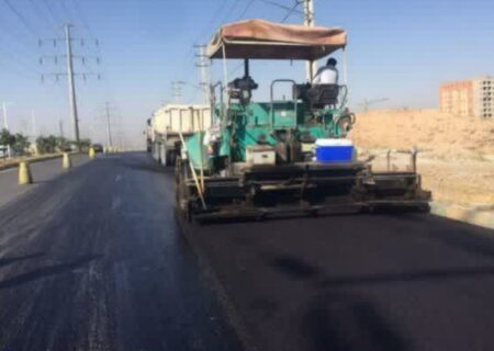 گامی دیگر برای ارتقای کیفیت معابر مهستان توسط شرکت عمران