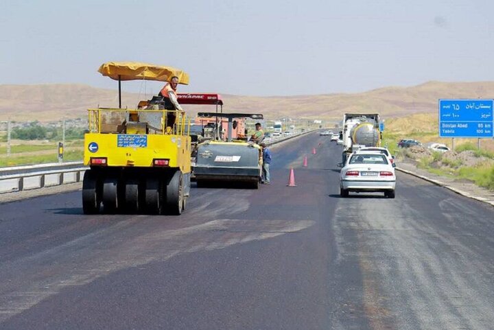 بهسازی آزادراه تبریز – زنجان با افزایش تیمهای عملیاتی سرعت گرفت