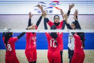 برد مقتدرانه زنان والیبال ایران درآسیا