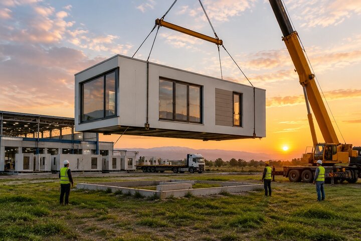 روایت فناوری ساخت مدرنترین خانههای ایران؛ ساخت روزانه ۲۰۰ متر مسکن!